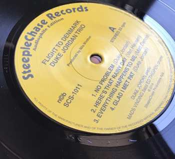 LP Duke Jordan: Flight To Denmark