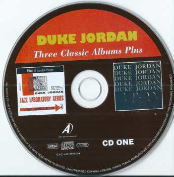 2CD Duke Jordan: Three Classic Albums  Plus