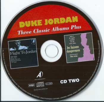 2CD Duke Jordan: Three Classic Albums  Plus