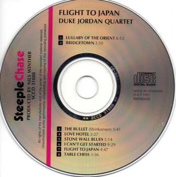 CD Duke Jordan Trio: Flight To Japan