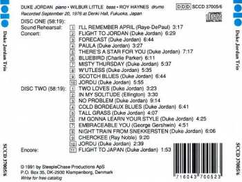 2CD Duke Jordan Trio: In Concert From Japan