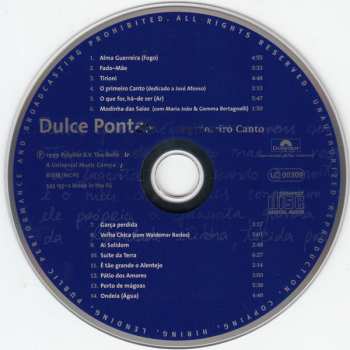 CD Dulce Pontes: O Primeiro Canto