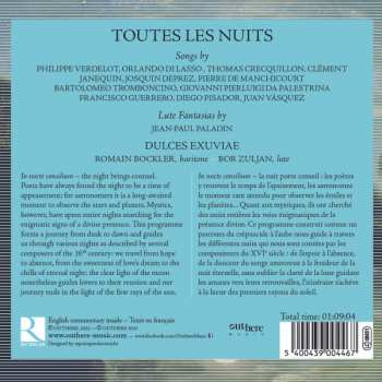 CD Bor Zuljan: Toutes Les Nuits