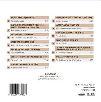 CD Duo Æoline: Clair Obscure - Œuvres Du 16e Et Du 17e Siècle