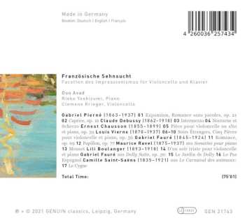 CD Duo Avad: Französische Sehnsucht