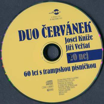 CD Duo Červánek: 20 Nej