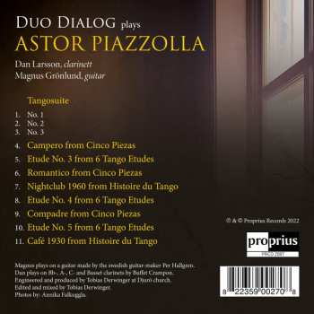 CD Astor Piazzolla: Duo Dialog Plays Astor Piazzolla