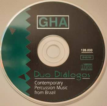 CD Duo Diálogos de Percussão: Contemporary Percussion Music From Brazil