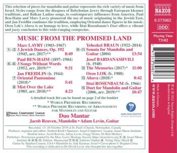 CD Duo Mantar: Music From The Promised Land