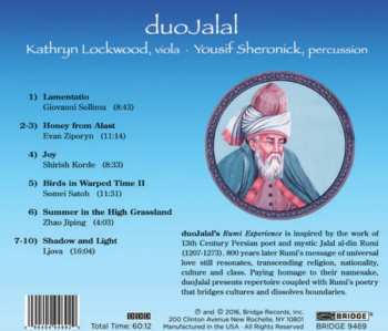 CD duoJalal: Shadow & Light (The Rumi Experience)