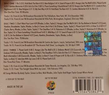 3CD Duran Duran: Transmission Impossible (The Broadcast Recordings)