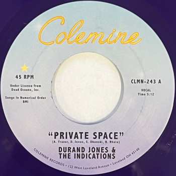 SP Durand Jones & The Indications: Private Space CLR