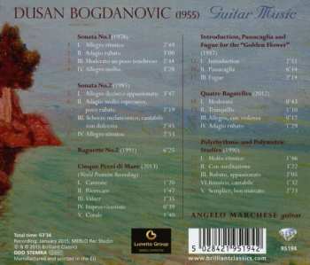 CD Dušan Bogdanović: Bogdanovic: Guitar Music