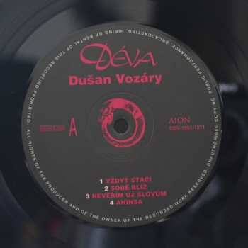 LP Dušan Vozáry: Déva