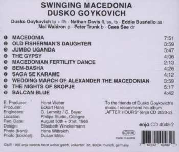 CD Dusko Goykovich: Swinging Macedonia