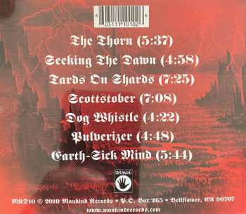 CD Dusted Angel: Earth-Sick Mind