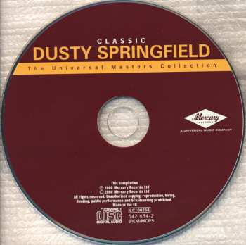 CD Dusty Springfield: Classic Dusty Springfield