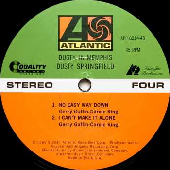 2LP Dusty Springfield: Dusty In Memphis LTD