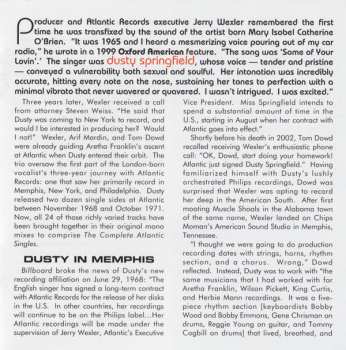 CD Dusty Springfield: The Complete Atlantic Singles 1968-1971