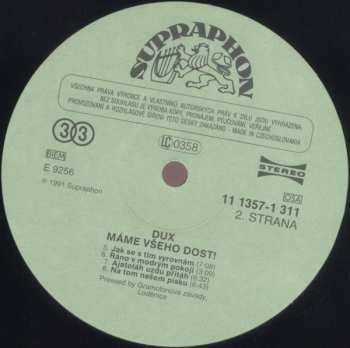 LP Dux: Máme Všeho Dost!