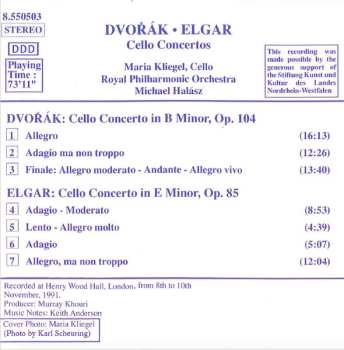 CD Antonín Dvořák: Cello Concertos