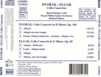 CD Antonín Dvořák: Cello Concertos