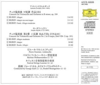 CD Antonín Dvořák: Konzert Für Violoncello Und Orchester H-Moll Op.104