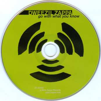 CD Dweezil Zappa: Go With What You Know