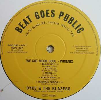 2LP Dyke & The Blazers: We Got More Soul (The Ultimate Broadway Funk)