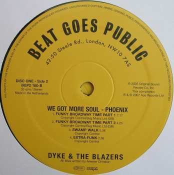 2LP Dyke & The Blazers: We Got More Soul (The Ultimate Broadway Funk)