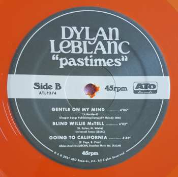 LP Dylan LeBlanc: Pastimes LTD | CLR