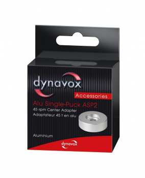 Audiotechnica Dynavox - Alu Single Puck ASP2 Stříbrná
