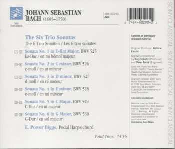 CD E. Power Biggs: The Six Trio Sonatas