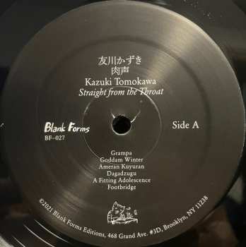 LP Tomokawa Kazuki: 肉声