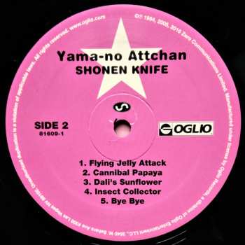 LP Shonen Knife: Yama-no Attchan