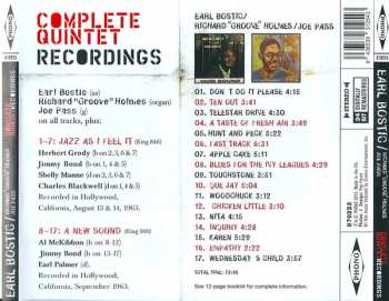 CD Joe Pass: Complete Quintet Recordings