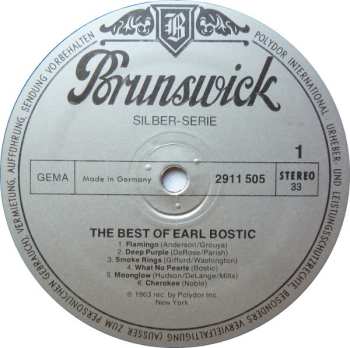 LP Earl Bostic: The Best Of Earl Bostic
