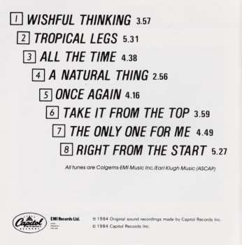 CD Earl Klugh: Wishful Thinking