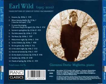 CD Earl Wild: Rachmaninoff Songs (The Complete Transcriptions - Volume 2)