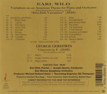 CD Earl Wild: Earl Wild: Doo-Dah Variations * Gershwin: Concerto In F