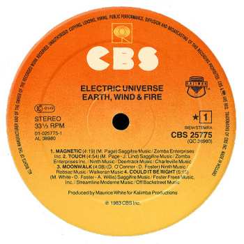 LP Earth, Wind & Fire: Electric Universe
