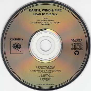 CD Earth, Wind & Fire: Head To The Sky