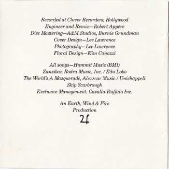 CD Earth, Wind & Fire: Head To The Sky