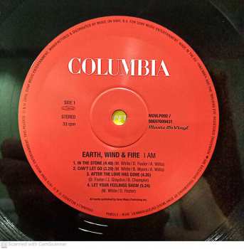 LP Earth, Wind & Fire: I Am