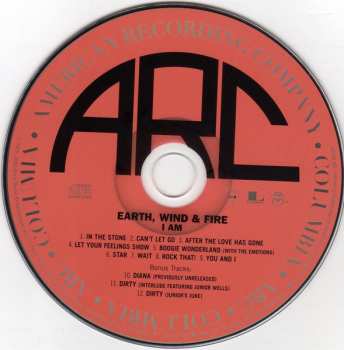 CD Earth, Wind & Fire: I Am