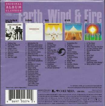 5CD/Doos Earth, Wind & Fire: Original Album Classics