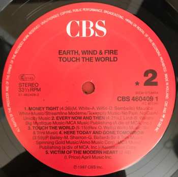 LP Earth, Wind & Fire: Touch The World