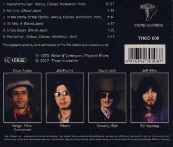 CD East Of Eden: Essen 1970