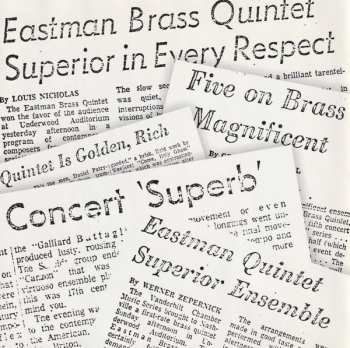 2CD Eastman Brass Quintet: 1975 Archive