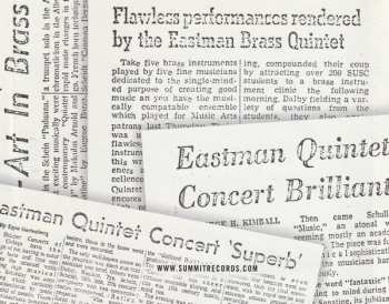 2CD Eastman Brass Quintet: 1975 Archive